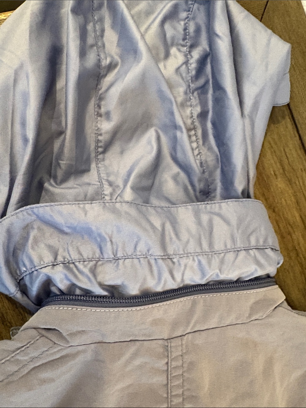 [Coach] Hooded Lightweight Gray Utility Anorak Parka Jacket Coat Women’s S - Picture 14 of 16